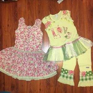 Naartjie Boutique Girls Size 6 Set